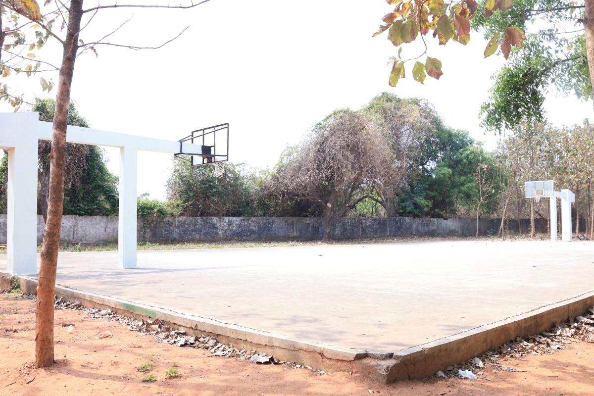 Basketball Arena Wide View